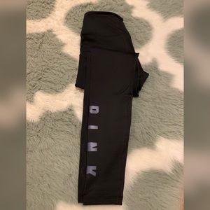 New! VS Pink Fleece Lined Leggings